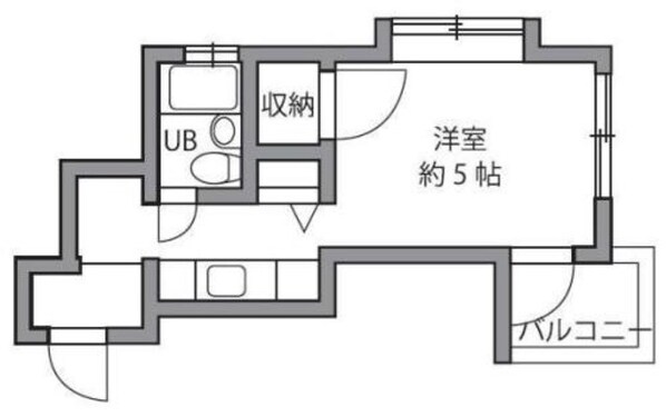 メゾン・ド・パルクの物件間取画像